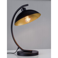 Nova Luce 9035981 Mirba E27 Tischleuchte Schwarz, Gold 2