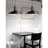 Nova Luce 420201 Osteria E27 Pendelleuchte Schwarz 2