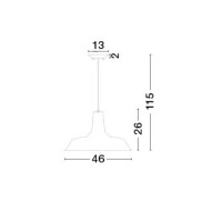 Nova Luce 420201 Osteria E27 Pendelleuchte Schwarz 3