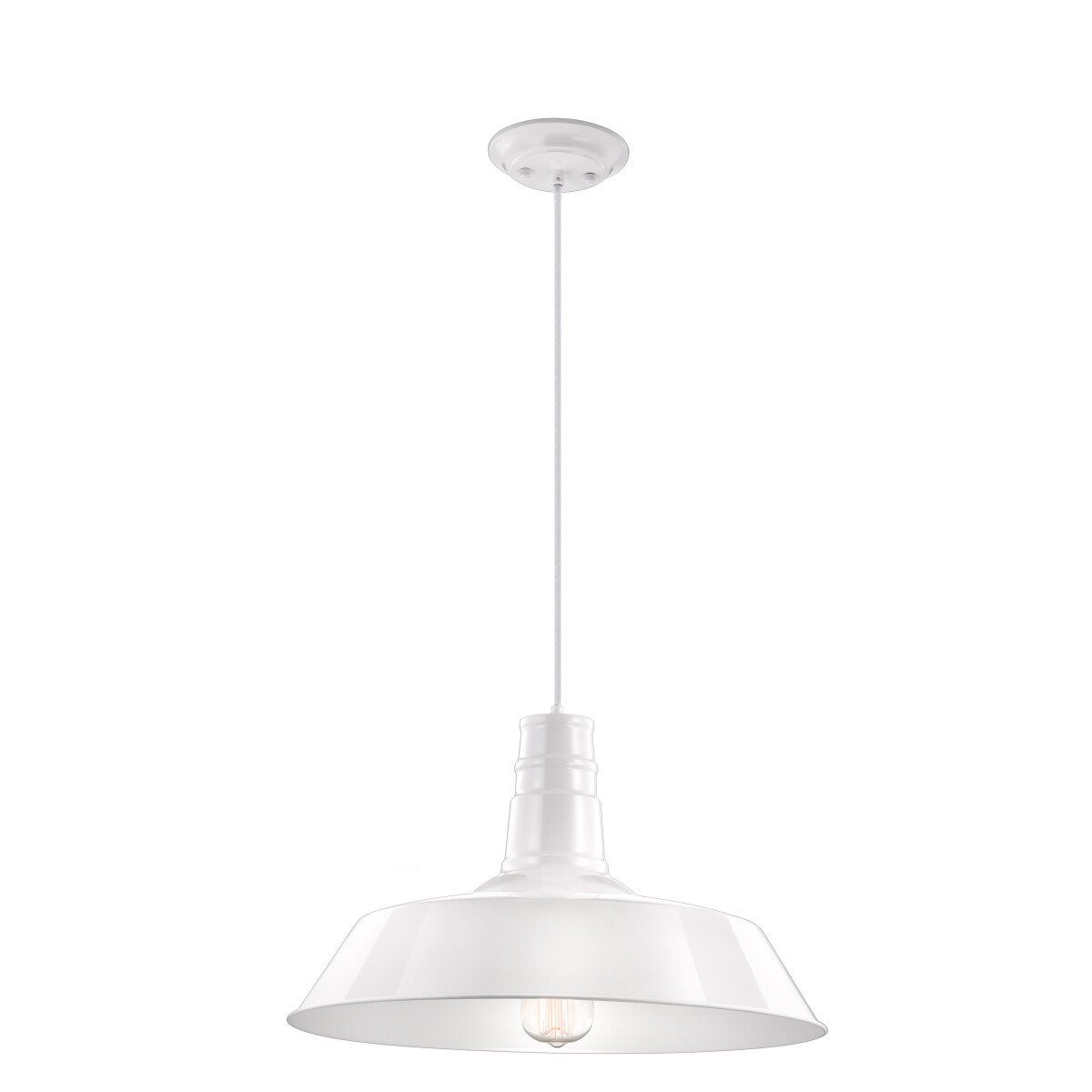 Nova Luce 420202 Osteria E27 Pendelleuchte Weiß