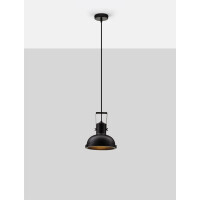 Nova Luce 9624100 Ruvi E27 Pendelleuchte Schwarz 4