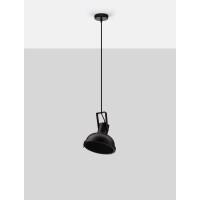 Nova Luce 9624100 Ruvi E27 Pendelleuchte Schwarz 8