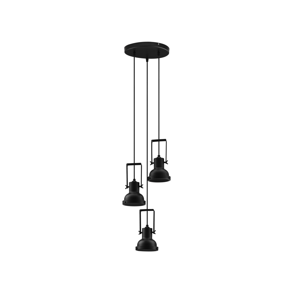 Nova Luce 9624101 Ruvi E14 Pendelleuchte Schwarz