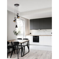 Nova Luce 9624101 Ruvi E14 Pendelleuchte Schwarz 2