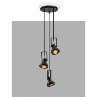 Nova Luce 9624101 Ruvi E14 Pendelleuchte Schwarz 3