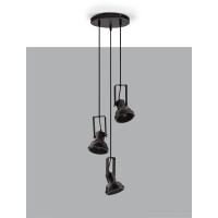 Nova Luce 9624101 Ruvi E14 Pendelleuchte Schwarz 4