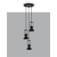 Nova Luce 9624101 Ruvi E14 Pendelleuchte Schwarz 7