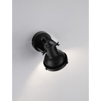 Nova Luce 9624103 Ruvi GU10 Wandleuchte Schwarz 2