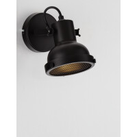 Nova Luce 9624103 Ruvi GU10 Wandleuchte Schwarz 4
