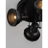 Nova Luce 9624105 Ruvi GU10 Deckenleuchte Schwarz 6