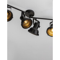 Nova Luce 9624106 Ruvi GU10 Deckenleuchte Schwarz 5