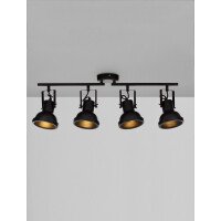 Nova Luce 9624106 Ruvi GU10 Deckenleuchte Schwarz 6