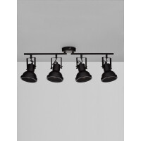 Nova Luce 9624106 Ruvi GU10 Deckenleuchte Schwarz 7