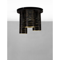 Nova Luce 9555811 Zane E14 Deckenleuchte Schwarz, Gold 3