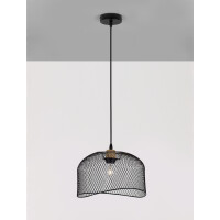 Nova Luce 9555803 Lyron E27 Pendelleuchte Schwarz 3