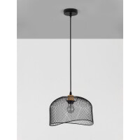 Nova Luce 9555803 Lyron E27 Pendelleuchte Schwarz 4