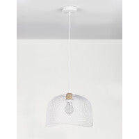 Nova Luce 9555802 Lyron E27 Pendelleuchte Weiß 3