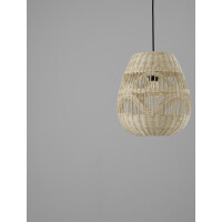 Nova Luce 9586501 Marlo E27 Pendelleuchte Beige 7