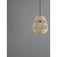 Nova Luce 9586501 Marlo E27 Pendelleuchte Beige 8