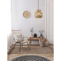 Nova Luce 9586500 Marlo E27 Pendelleuchte Beige 2