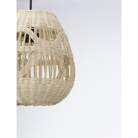Nova Luce 9586500 Marlo E27 Pendelleuchte Beige 5
