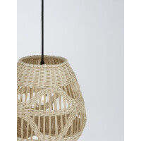 Nova Luce 9586500 Marlo E27 Pendelleuchte Beige 6