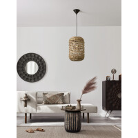 Nova Luce 9586507 Griffin E27 Pendelleuchte Braun 2
