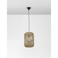 Nova Luce 9586507 Griffin E27 Pendelleuchte Braun 3