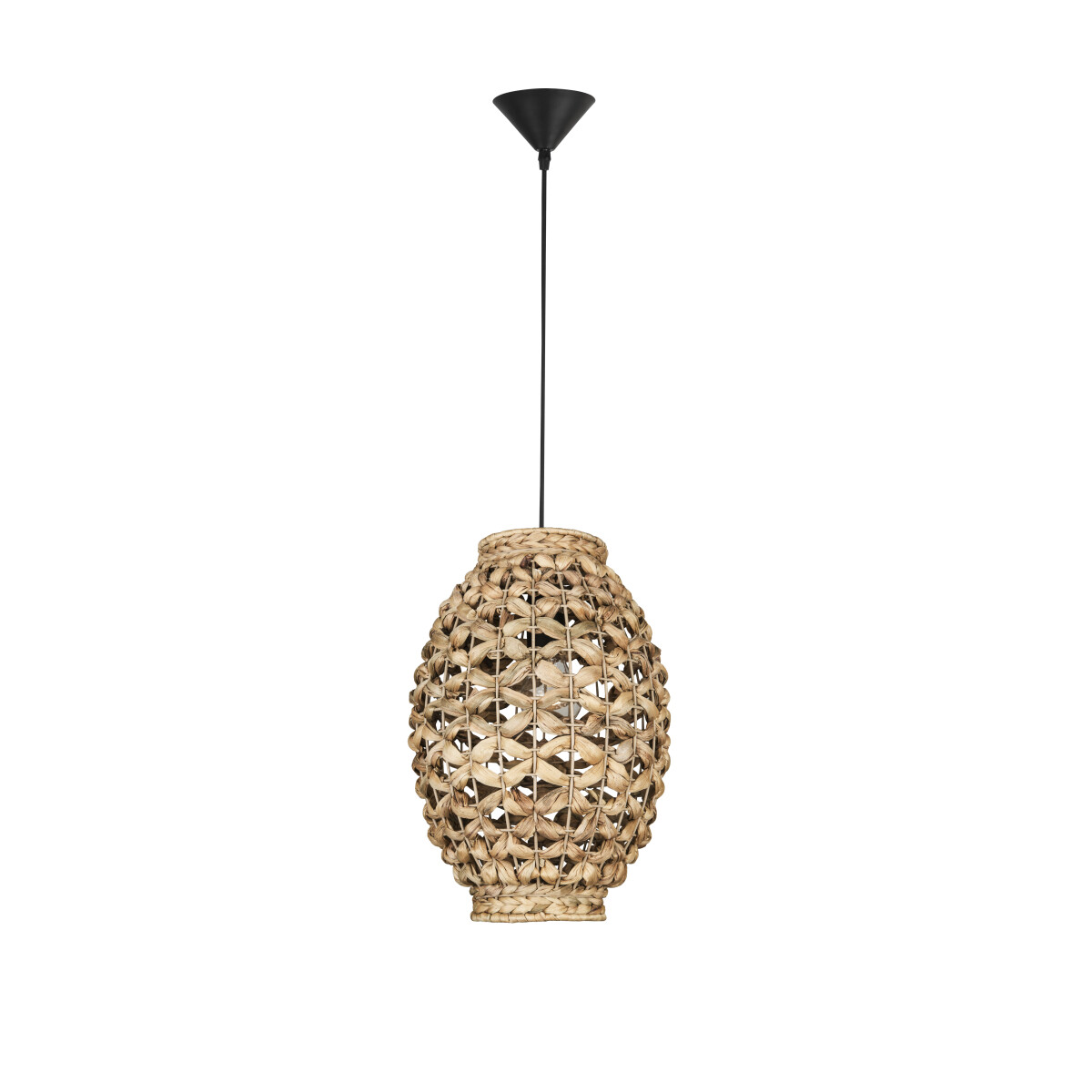 Nova Luce 9858748 Griffin E27 Pendelleuchte Braun