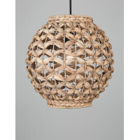 Nova Luce 9858720 Griffin E27 Pendelleuchte Braun 4