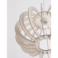 Nova Luce 9620123 Ottoline E27 Pendelleuchte Naturholz 7