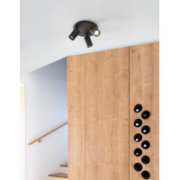 Nova Luce 9012282 Tod GU10 Deckenleuchte  Schwarz 2