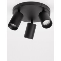 Nova Luce 9012282 Tod GU10 Deckenleuchte  Schwarz 3