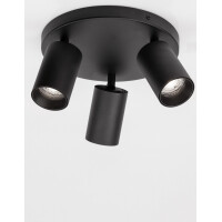 Nova Luce 9012282 Tod GU10 Deckenleuchte  Schwarz 4