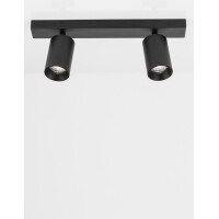 Nova Luce 9012292 Tod GU10 Deckenleuchte  Schwarz 2