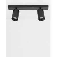 Nova Luce 9012292 Tod GU10 Deckenleuchte  Schwarz 3