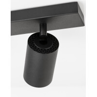 Nova Luce 9012292 Tod GU10 Deckenleuchte  Schwarz 7