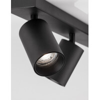 Nova Luce 9012302 Tod GU10 Deckenleuchte  Schwarz 5