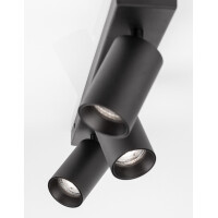 Nova Luce 9012302 Tod GU10 Deckenleuchte  Schwarz 6