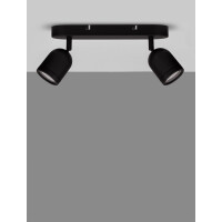 Nova Luce 9555815 Orson GU10 Deckenleuchte  Schwarz 3