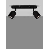 Nova Luce 9555815 Orson GU10 Deckenleuchte  Schwarz 4