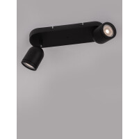 Nova Luce 9555815 Orson GU10 Deckenleuchte  Schwarz 6