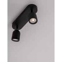 Nova Luce 9555815 Orson GU10 Deckenleuchte  Schwarz 7