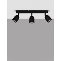 Nova Luce 9555817 Orson GU10 Deckenleuchte  Schwarz 2