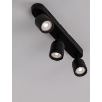 Nova Luce 9555817 Orson GU10 Deckenleuchte  Schwarz 5