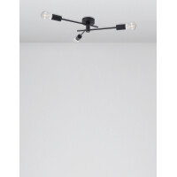 Nova Luce 9156303 Granso E27 Deckenleuchte  Schwarz 4