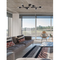 Nova Luce 9156306 Granso E27 Deckenleuchte  Schwarz 2