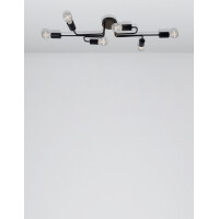 Nova Luce 9156306 Granso E27 Deckenleuchte  Schwarz 3