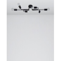 Nova Luce 9156306 Granso E27 Deckenleuchte  Schwarz 4