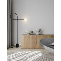 Nova Luce 9010224 Dedalo G9 Stehlampe Schwarz, Weiß 3